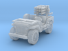 Jeep with 107mm MLR 1/144 3d printed 