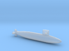 Yūshio-class submarine, Full Hull, 1/1800 3d printed 