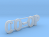Co-op Building Sign  3d printed 