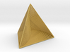 0046 Tetrahedron Line Design (5 cm) #001 3d printed 