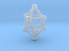 0766 J17 Gyroelongated Square Dipyramid (a=1cm) #3 3d printed 