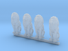 Lion Statues for small scale scenes. 3d printed 