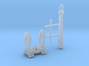 1/96 Royal Navy Byers Stockless Anchor 40cwt 3d printed 