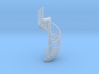 12' Spiral Stair 1:48 Right Railing 3d printed 