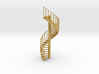 15' Spiral Stair Left Railing 1:48 3d printed 