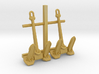 1/350 RN Wasteney Smith Stockless Anchor 192cwt x2 3d printed 