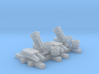 1/192 Royal Navy MKII Depth Charge Throwers x2 3d printed 