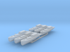 US Navy 40ft motor boat - admirals barge 1/350 3d printed 
