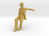 1:32 Scale Seated Figure 3d printed 
