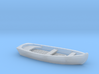 Classic SKIFF Boat in N Scale 3d printed 