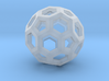 Truncated Icosahedron 3d printed 