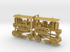 WWI Holt 75 Tractor w. 8in Howitzer Mk. VII 1/285 3d printed 