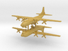 1/700 AN-12 (Cub) Transport Aircraft (x2) 3d printed 