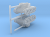 1/285 (6mm) T25 AT-SPG 3d printed 