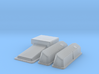 1/43 Ford 427 Side Oiler Finned Pan And Cover Kit 3d printed 