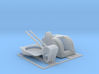 Twin Bofors 120mm Turret 1/96 3d printed 