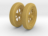 1-24 Wheels For M3A4 Handcart 3d printed 