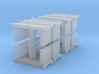 Roller Conveyor (x8) 1/120 3d printed 