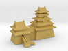 Japanese castle in high detail  3d printed 