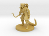 Tiefling Male Monk with Bow 3d printed 
