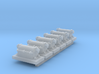 440 Volt Ground Hook Up Box 1-87 HO Scale (6 Pack) 3d printed 