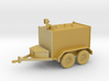 500 Gal. Fuel Transfer Trailer 1-87 HO Scale 3d printed 