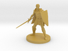 Human Male War Cleric 3d printed 