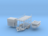 Swift Water Rescue Trailer & Boats 1-64 Scale 3d printed 