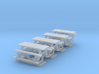 N Scale Picnic Tables x8 3d printed 