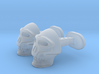 Skull Cufflinks 3d printed 