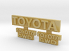 RCN014 Emblems for Pro-Line Toyota SR5  3d printed 