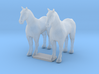 HO Scale Draft Horses 3d printed 
