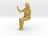 S Scale Sitting Woman 3d printed 