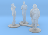 HO Scale People Standing 3d printed 