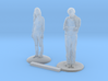 S Scale People Standing 3d printed 