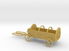 HO Scale Hay Wagon  3d printed 