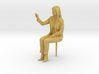 G Scale woman sitting 3d printed 
