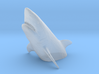 S Scale leaping shark 3d printed 