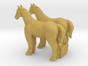 N Scale Horses 3d printed 
