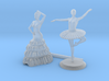 O Scale Dancers 3d printed 