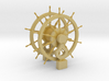 1/48 Ship's Wheel (Helm) for Frigates, Sloops, etc 3d printed 