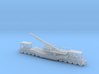 cannon de 240 1/200  railway artillery ww1  3d printed 