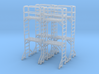 Scaffold 02. HO Scale (1:87) 3d printed 