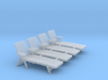 Deck Chair 01. 1:64 Scale (S) 3d printed 