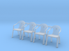 Plastic Chair 01 . 1:35 Scale 3d printed 