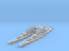 North Carolina class battleship 3d printed 