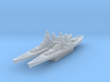Gascogne battleship 1/4800 3d printed 