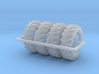 1/64 480/70r34 R1 X 4 Tractor Tires 3d printed 