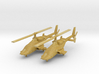 030K Modified Bell 222 Pair 1/350 3d printed 