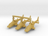 030V Modified Bell 222 1/600 Set of 3 3d printed 